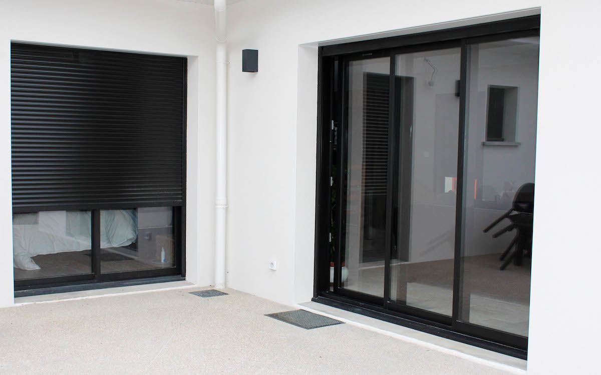 Réalisation Brise-soleil orientables et volets roulants